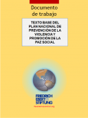 Texto Base del Plan Nacional de Prevención de la Violencia y Promoción de la Paz Social 2011-2014